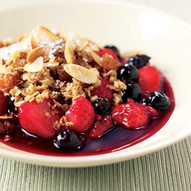 Summer Fruit Crunch