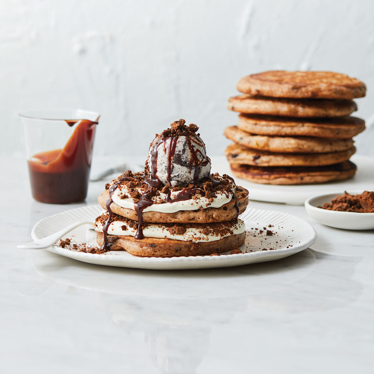 Cookies & Cream Pancakes Recipe | Woolworths
