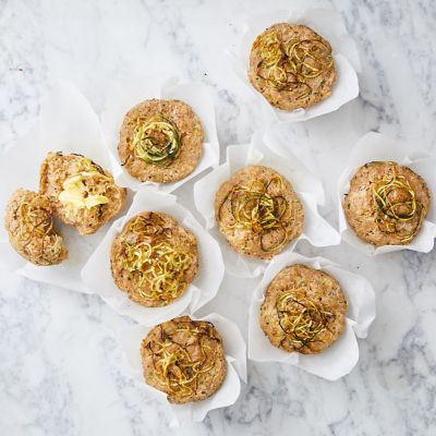 Easy Cheesy Zucchini Muffins
