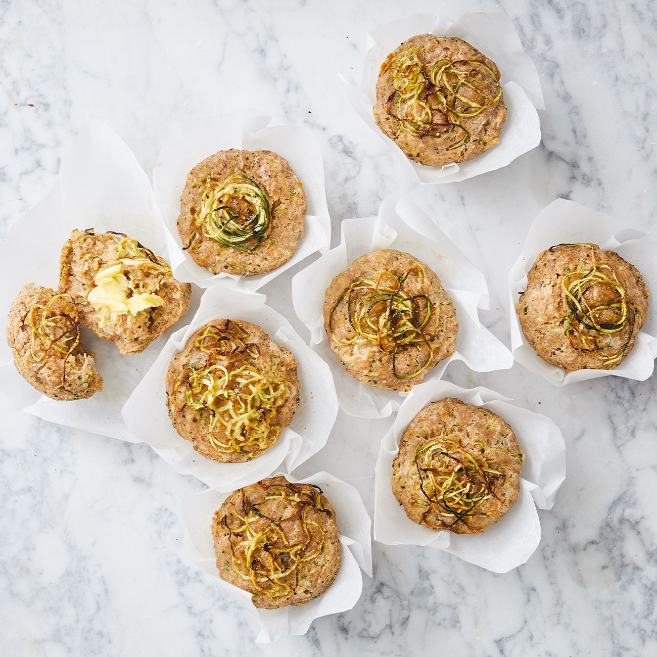 Easy Cheesy Zucchini Muffins