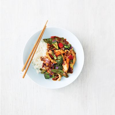 15 Minute Hoisin & Garlic Chicken Stir-Fry