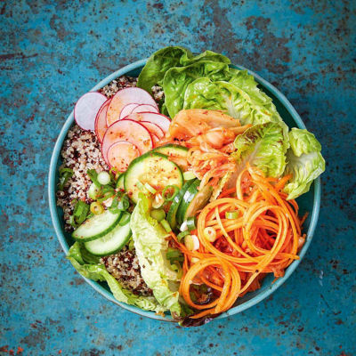 Kimchi & Quinoa Salad