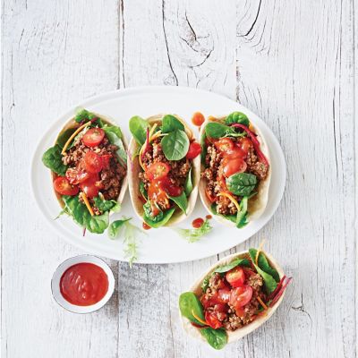 Easy Stand 'N Stuff Beef Tacos