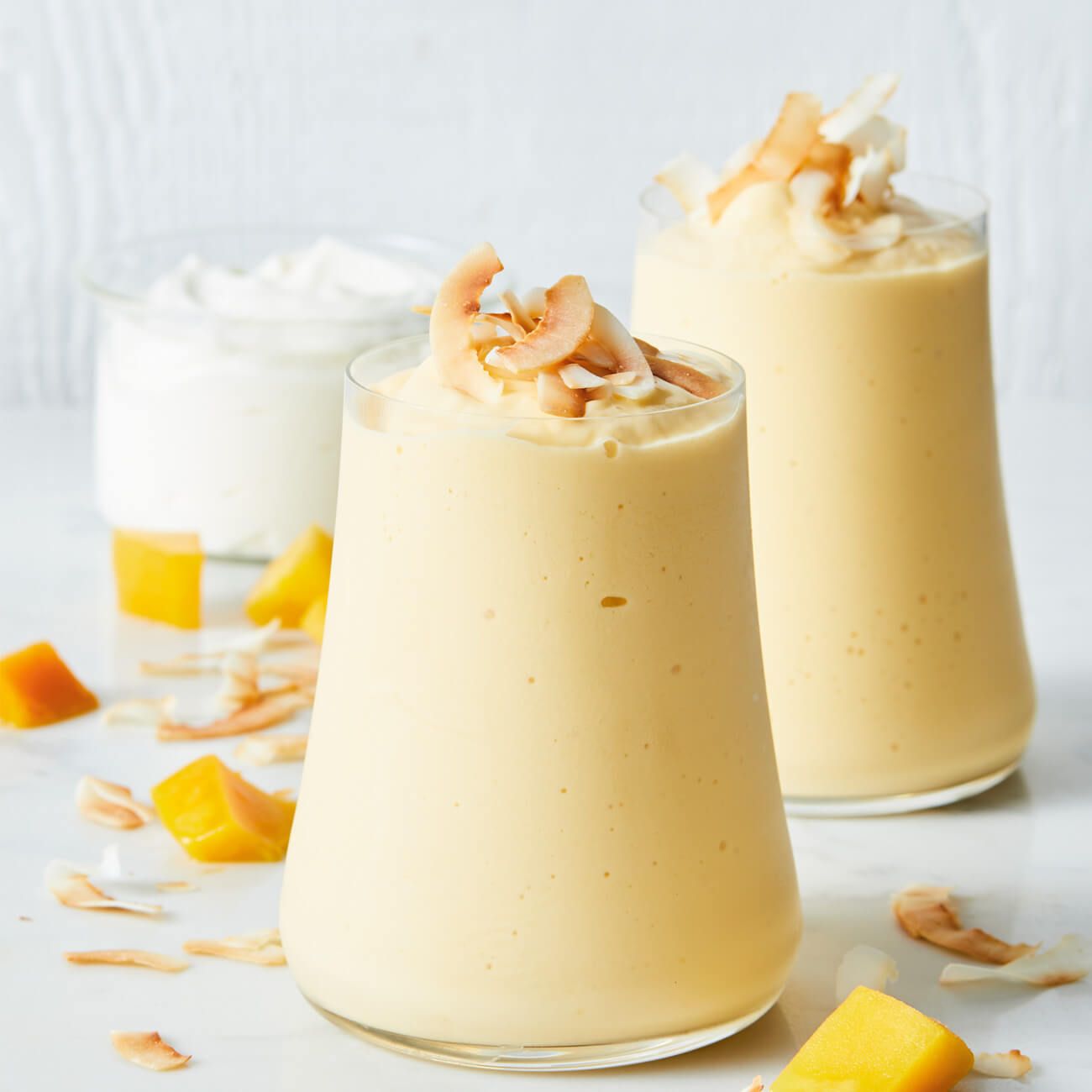Mango And Yoghurt Smoothies