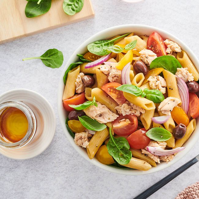 Salmon Pasta Salad