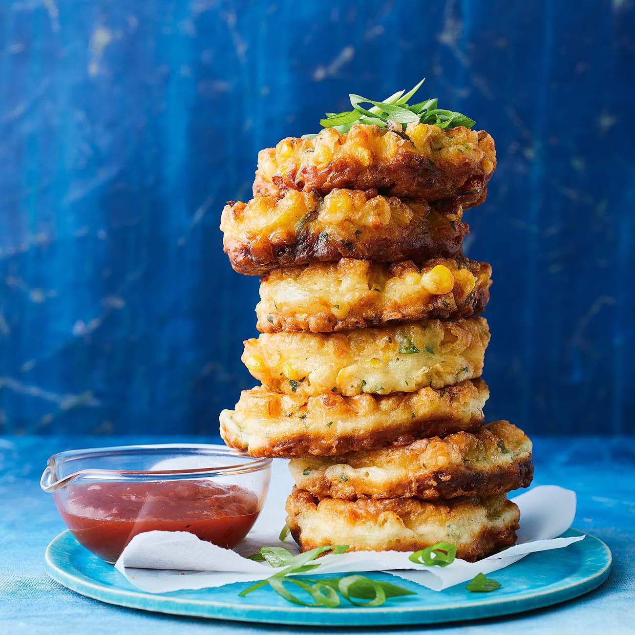 Corn & Haloumi Fritters Recipe Woolworths