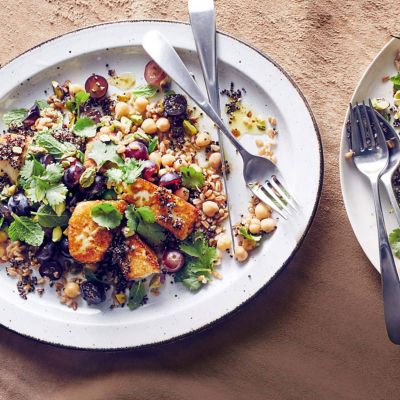 Freekeh & Haloumi Salad