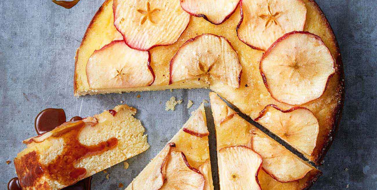 Gluten-free Apple Tea Cake With Caramel Sauce Recipe Woolworths