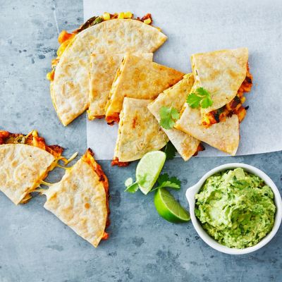 Gluten-Free Cheesy Chicken Quesadillas