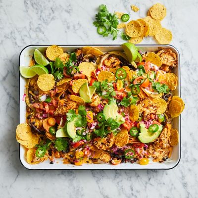 Healthier Cauliflower Nachos
