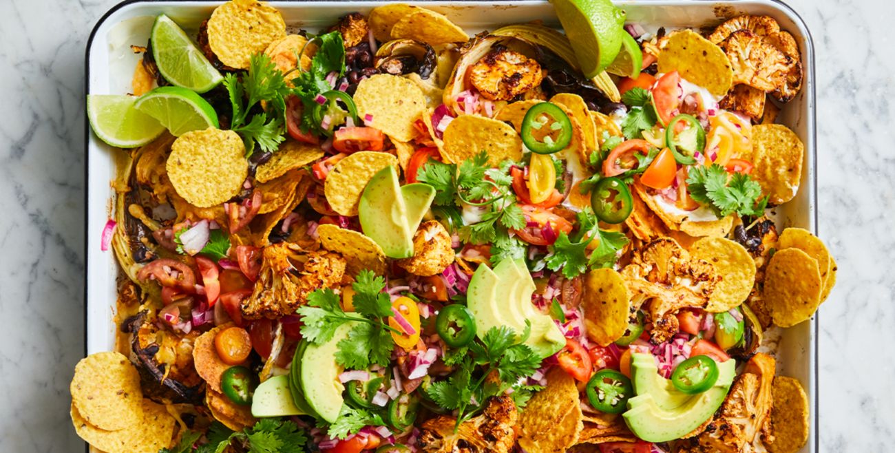 Healthier Cauliflower Nachos