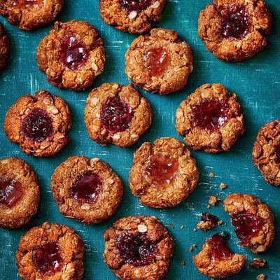 Jammy Crumble Cookies