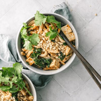 Spiced satay noodles