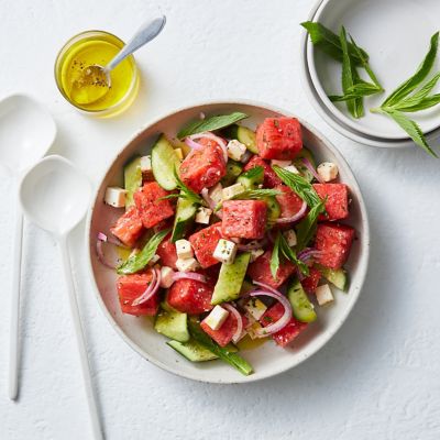 Watermelon, Mint & Feta Salad