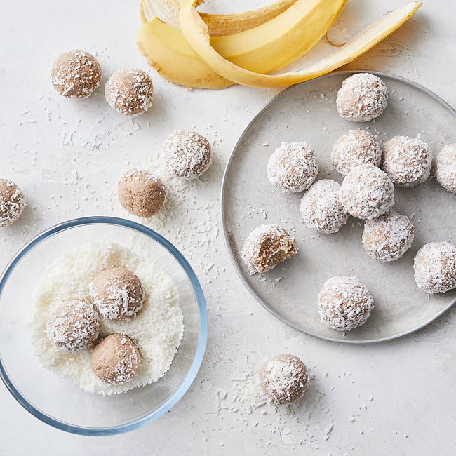 Banana and Coconut Balls