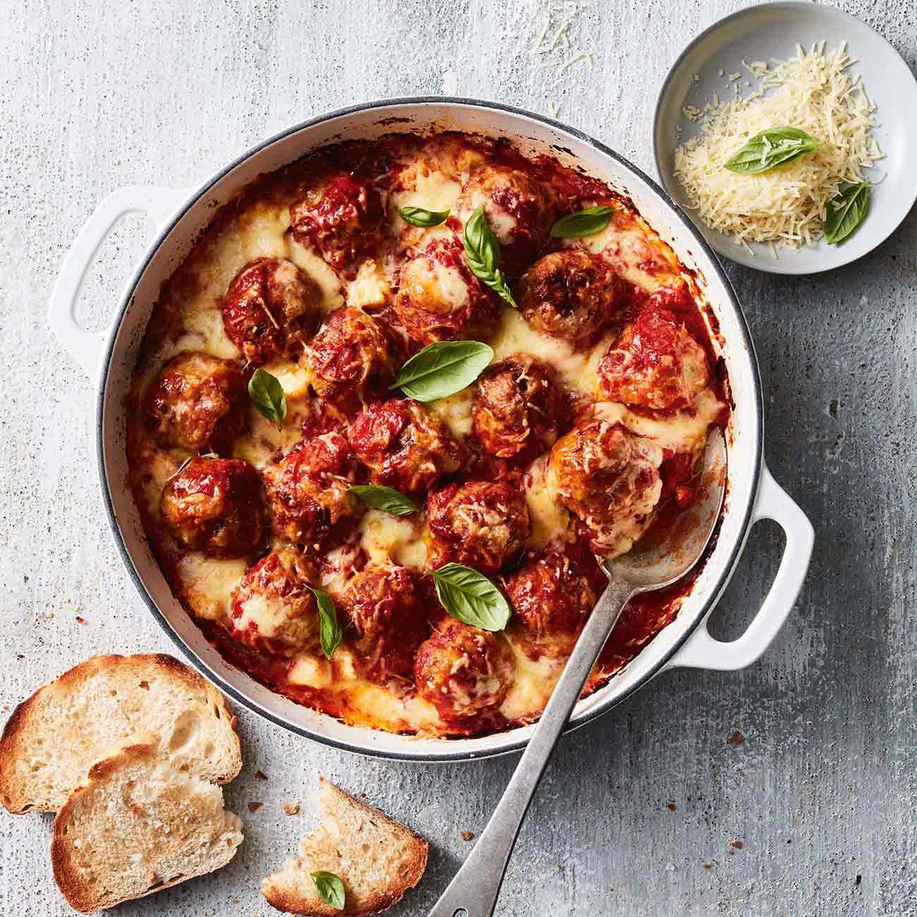 Best one pot baked meatballs