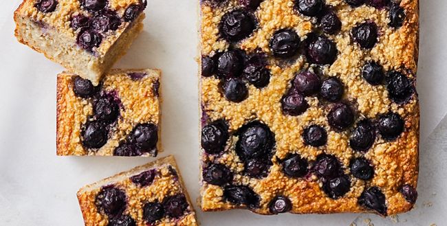Blueberry Muffin Slice