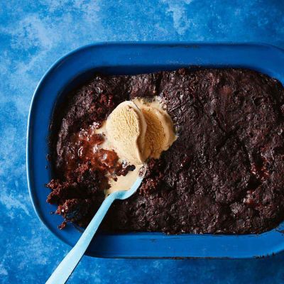Coffee & Chocolate Self-Saucing Pudding