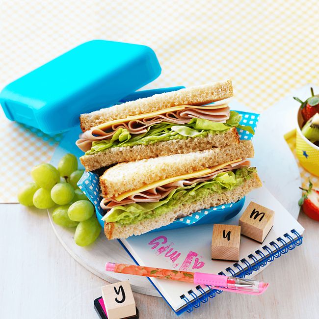 Ham, Cheese & Avocado Sandwich