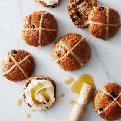 Healthier Hot Cross Buns