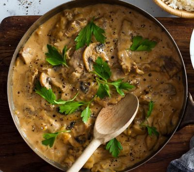 Maggi beef stroganoff