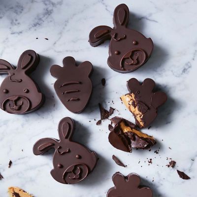 Peanut Butter-Filled Easter Chocolates