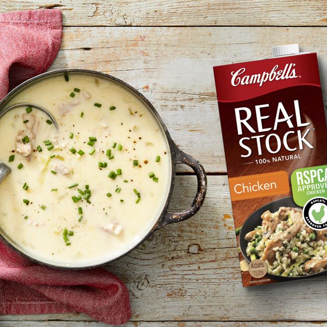 Campbell’s Quick and Easy Creamy Chicken Soup