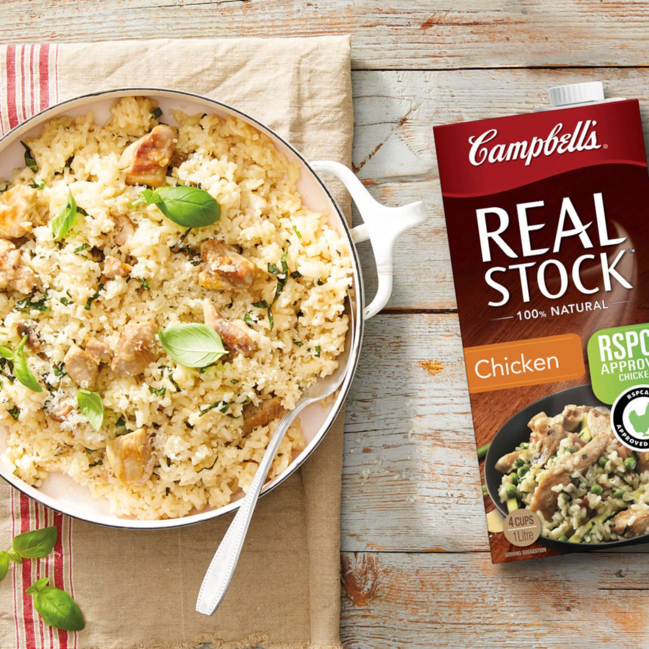 Campbell’s Quick Oven Baked Chicken Risotto Recipe Woolworths