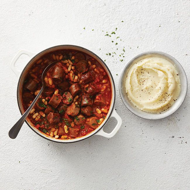 Simple One-pot Sausage and Bean Casserole