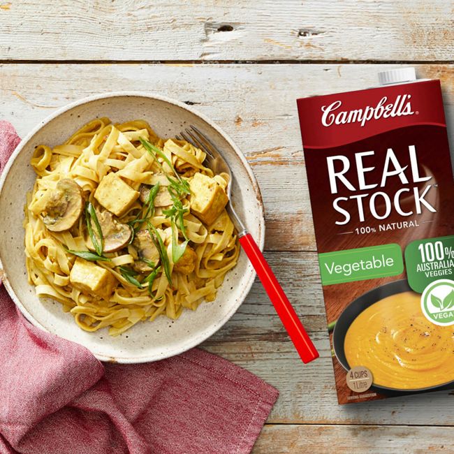 Campbell’s Vegan Satay Noodle Stir-fry