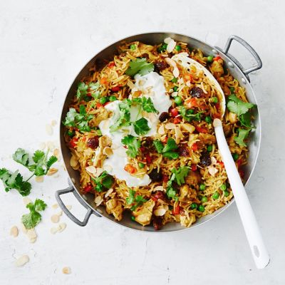 Authentic chicken biryani