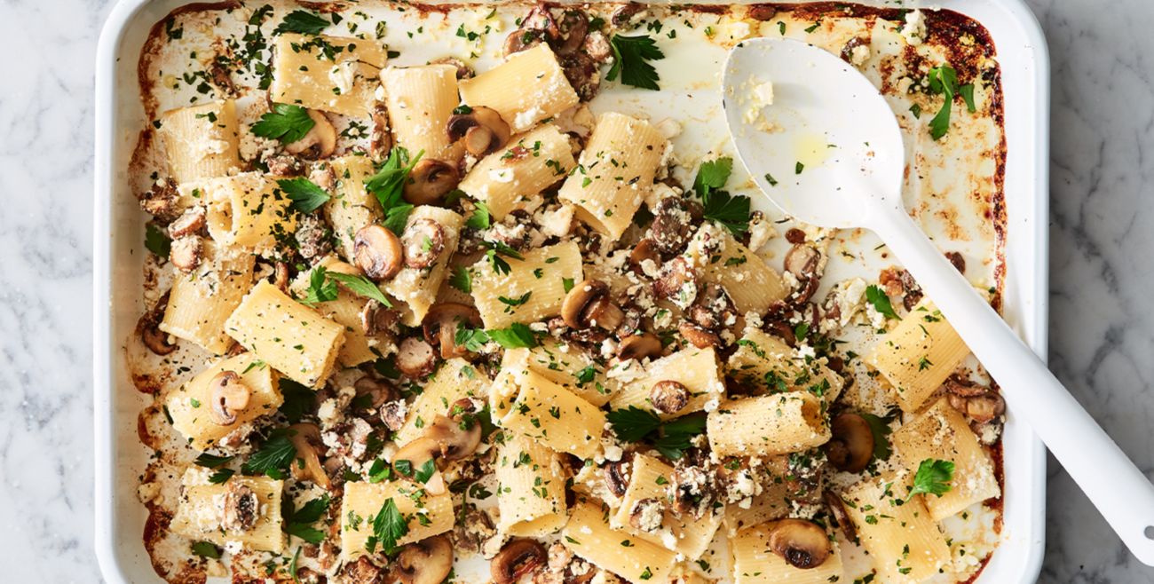 Baked mushroom pasta Recipe | Woolworths