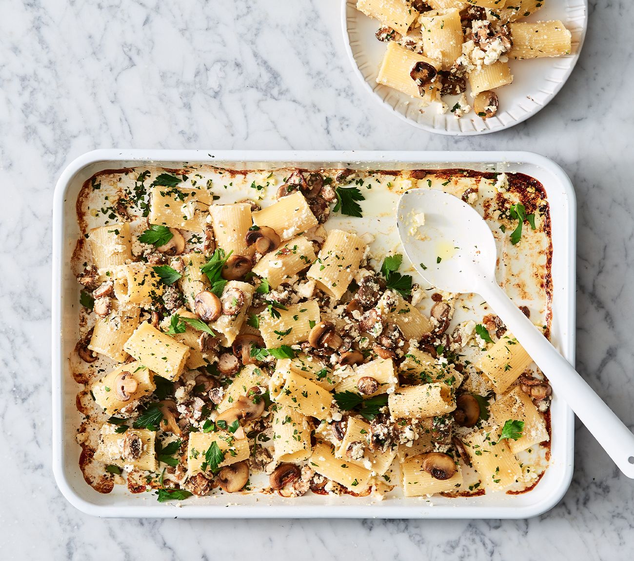 Baked mushroom pasta Recipe | Woolworths