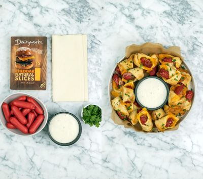 cheesy pigs in a blanket