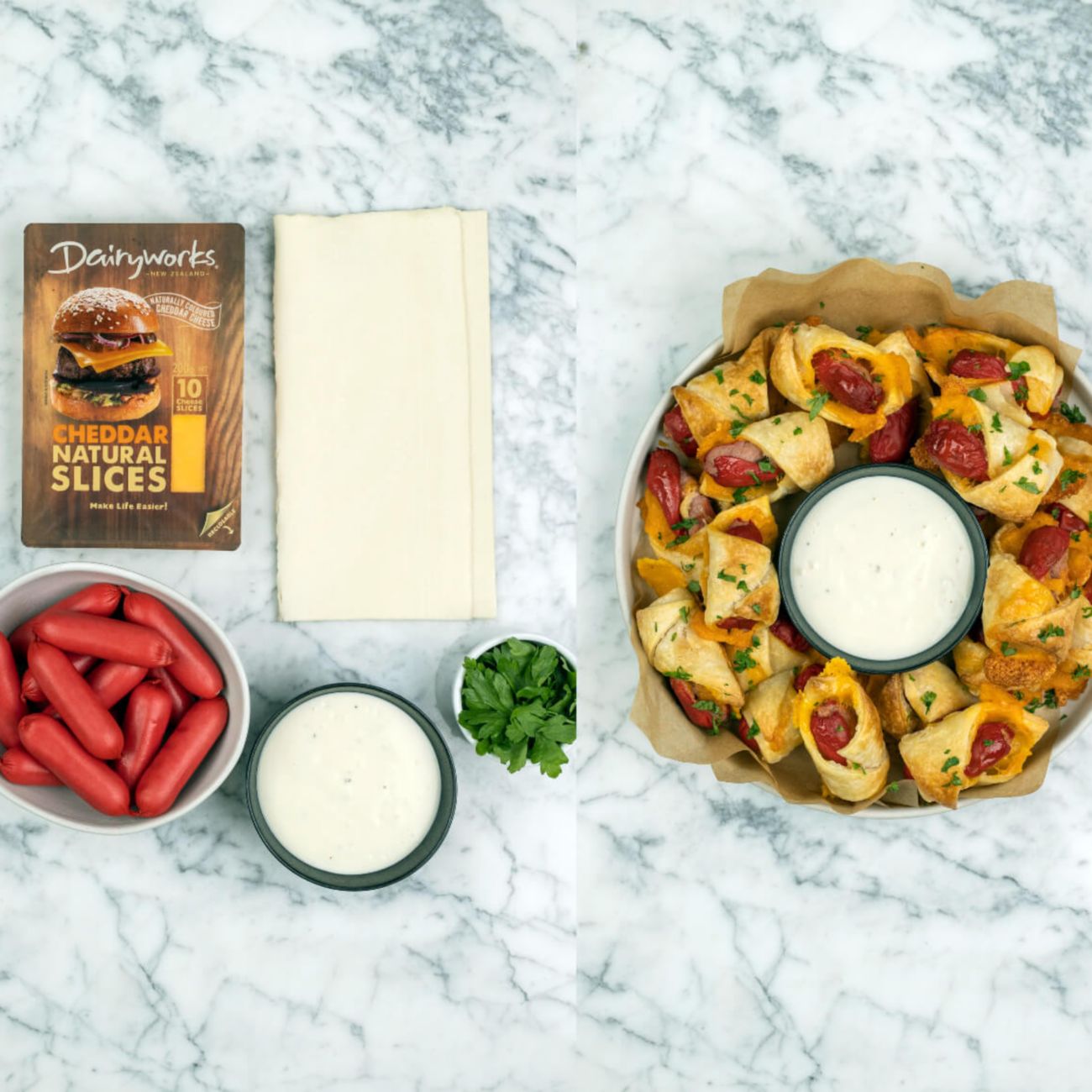 cheesy pigs in a blanket