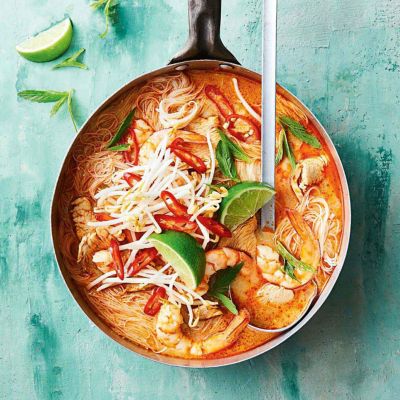 Chicken and Prawn Laksa