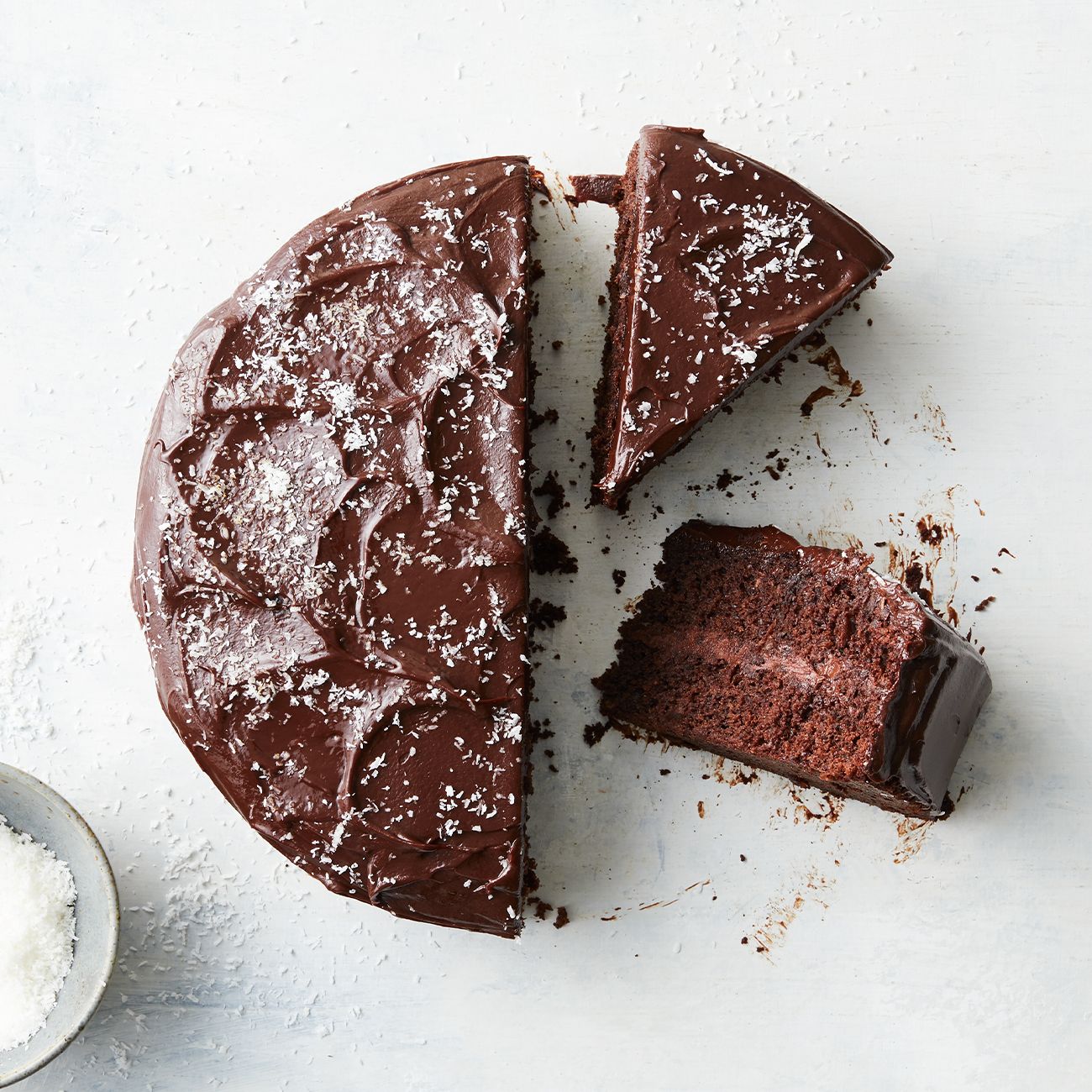 Chocolate Coconut Cake With Dark Chocolate Ganache Recipe Woolworths