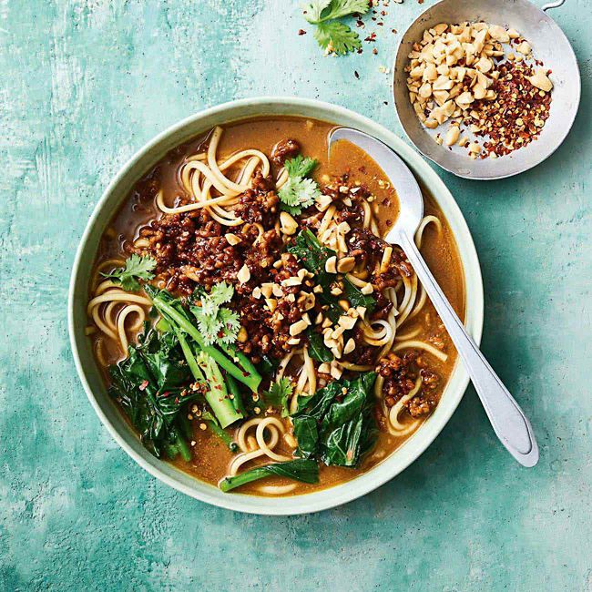 Dan Dan Noodle Soup