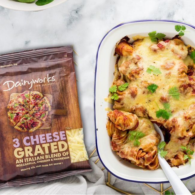 Easy Peasy 3 Cheese Chicken Pasta