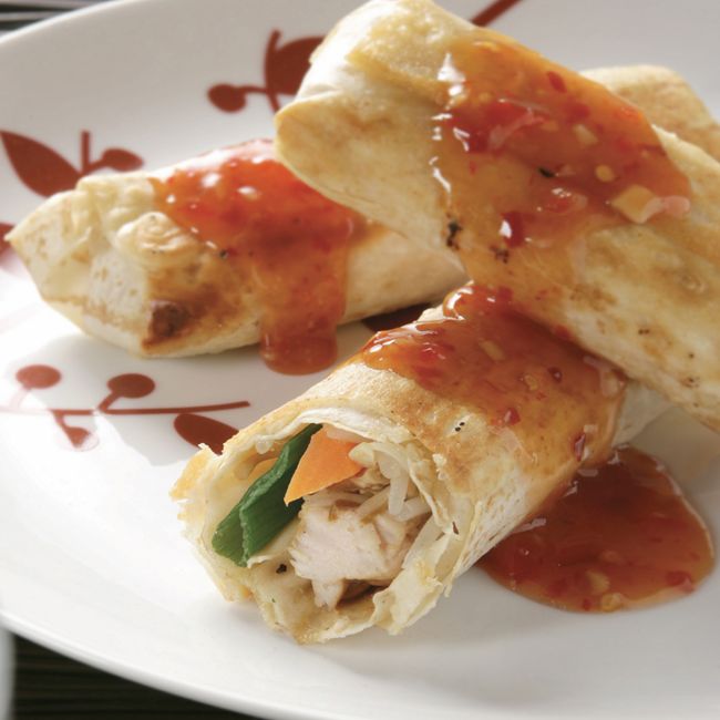 Lemon, Lime & Ginger Chicken Rolls