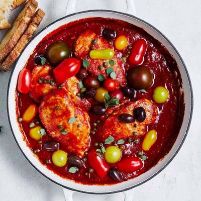 Quick One-Pot Chicken Cacciatore