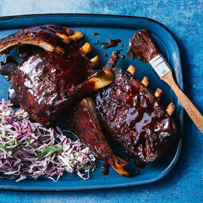 Slow-Cooker Barbecue-Braised Ribs