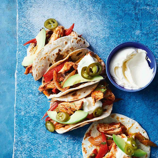 Slow-Cooker Chicken Fajitas