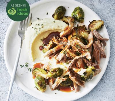 Sticky Maple & Mustard Pulled Pork