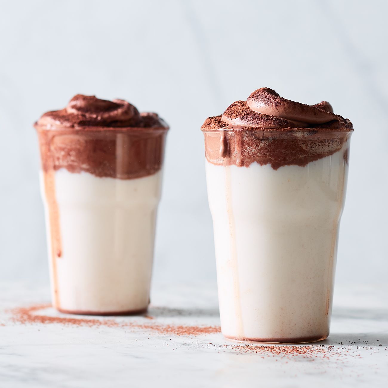 Whipped hot chocolate