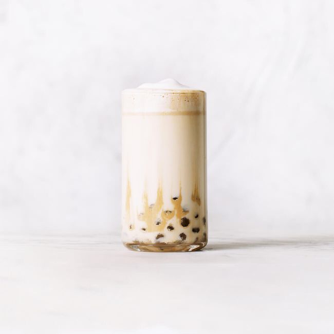 Bubble tea latte
