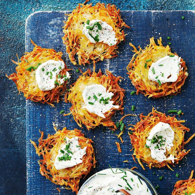 Crispy Potato Fritters
