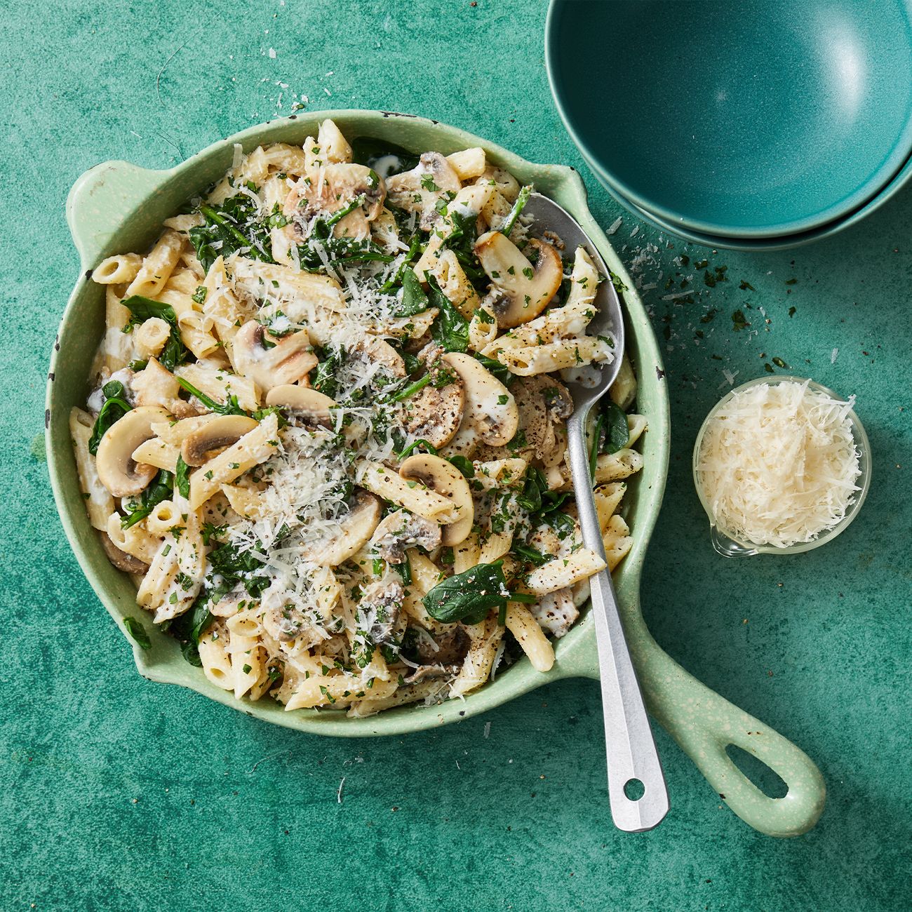 Healthier Creamy Mushroom Pasta Recipe Woolworths