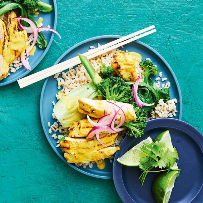 Healthier Satay Chicken