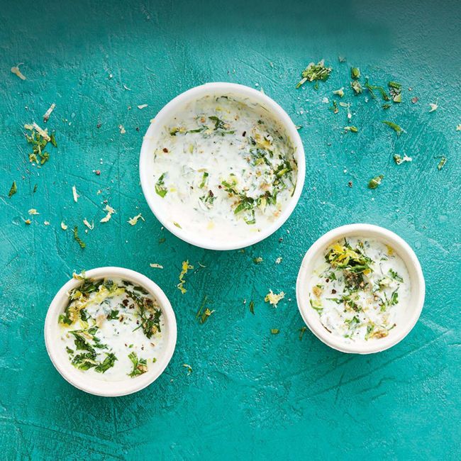 Healthier tartare sauce